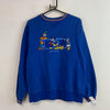 Blue Disney Sweatshirt Men's Small