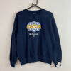 Navy Gildan Sweatshirt Men's Medium