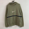 Vintage 90s Green Nike Hoodie Men's Large