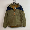 Green and Navy Timberland Puffer Jacket Men's XL