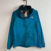 Blue North Face Raincoat Women's Medium