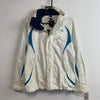 White North Face Raincoat Women's Medium