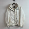 White North Face Raincoat Women's Small