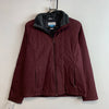 Red Columbia Bomber Jacket Women's Medium