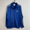 Vintage 90s Blue Adidas Track Jacket Men's XL