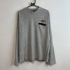 Grey Reebok Sweatshirt Men's Medium