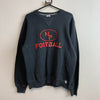 Vintage 90s Grey Russell Athletic Sweatshirt Men's Medium