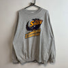 Grey Graphic Print Sweatshirt Men's XL