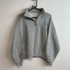 Grey Russell Athletic Blank Sweatshirt Men's Large