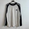 Black and White Adidas Sweatshirt Women's Large