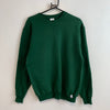 Vintage 90s Green Russell Athletic Blank Sweatshirt Men's Small