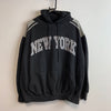 Black New York Hoodie Men's Large