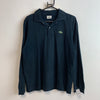 Black Lacoste Polo Shirt Men's Large