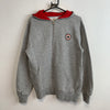 Grey Converse zip up Hoodie Men's Small