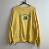 Vintage Yellow Gear Sweatshirt Men's Medium