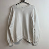 Vintage 90s White Russell Athletic Blank Sweatshirt Men's Large