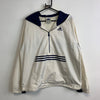 Vintage 90s Cream White Adidas Windbreaker Men's Large