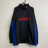 Black and Blue Karl Kani Quarter zip Men's XL