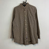 Brown Tommy Hilfiger Button up Shirt Men's Large