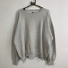 Vintage 90s Grey Russell Athletic Blank Sweatshirt Men's XXL