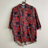 Vintage Floral Summer Shirt Men's Large