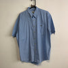 Blue Lacoste Button up Shirt Men's Large