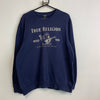 Navy True Religion Sweatshirt Women's XXL