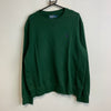 Vintage Green Polo Ralph Lauren Sweatshirt Men's Large