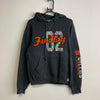 Vintage 90s Grey Russell Athletic Hoodie Men's Small