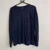 Vintage Navy Polo Ralph Lauren Long Sleeve Tee Men's Small