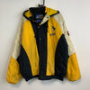 Black and Yellow Starter NHL Jacket Men's Large