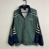 Vintage 90s Navy and Teal Adidas Windbreaker Men's Large