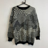 Vintage Grey Knitwear Sweater Women's Large