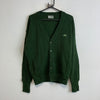 Green Lacoste Cardigan Sweater Men's Medium