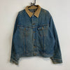 Vintage Blue Denim Jacket Men's Large