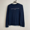 Navy Tommy Hilfiger Sweatshirt Women's Medium