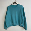 Vintage 90s Blue Russell Athletic Blank Sweatshirt Women's Large