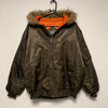 Brown Bomber Jacket Men's XXL