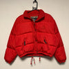 Vintage Red Puffer Jacket Women's Large