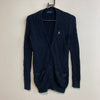 Navy Polo Ralph Lauren Cable Knit Cardigan Women's Small