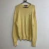 Vintage Yellow Polo Ralph Lauren Knitwear Sweater Men's Large