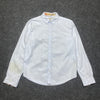 Baby Blue Burberry Button up Shirt Youth's Medium