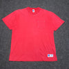 Vintage 90s Red Russell Athletic T-Shirt Men's Large