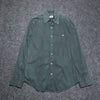 Black Lacoste Button up Shirt Men's S/M