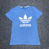 Blue Adidas T-Shirt Women's Small