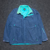 Blue North Face Raincoat Men's Medium