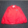 Red Windbreaker Men's Large