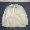 Beige Wrangler Workwear Harrington Jacket Men's XXL