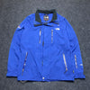 Blue North Face Raincoat Men's Medium