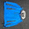 Black and Blue North Face Raincoat Women's Small